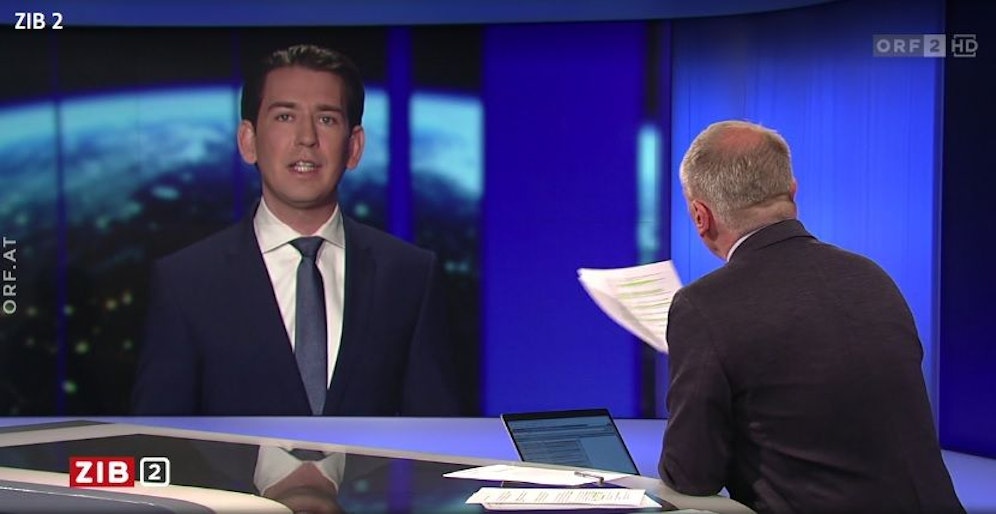 Heftiger Schlagabtausch zwischen Kurz und Wolf.