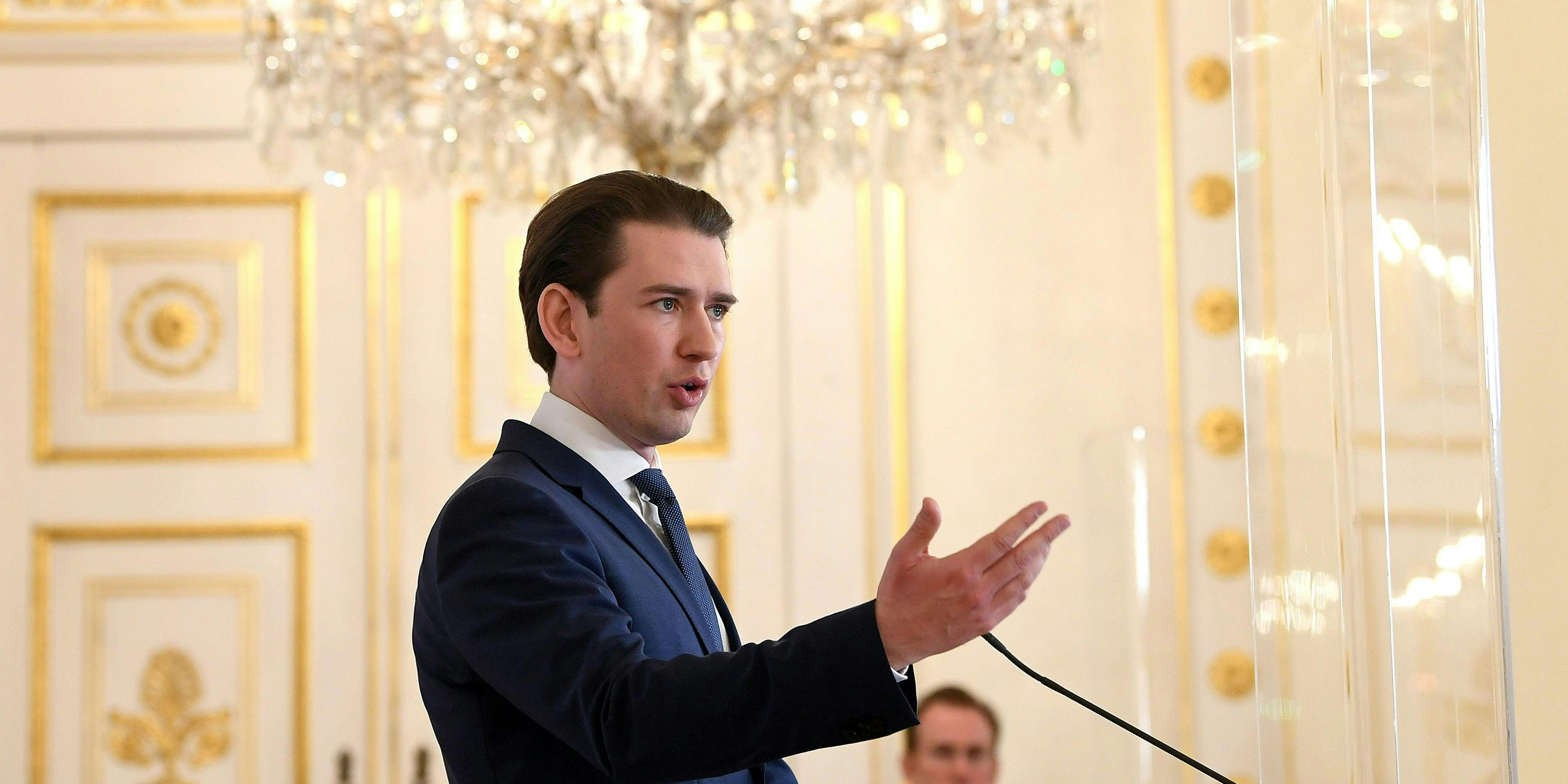 Sebastian Kurz (VP) wird als Beschuldigter geführt.