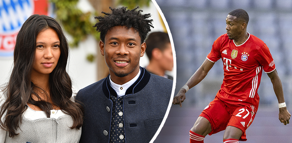 David Alaba brachte Freundin Shalimar Heppner ins Quarantäne-Hotel mit. 
