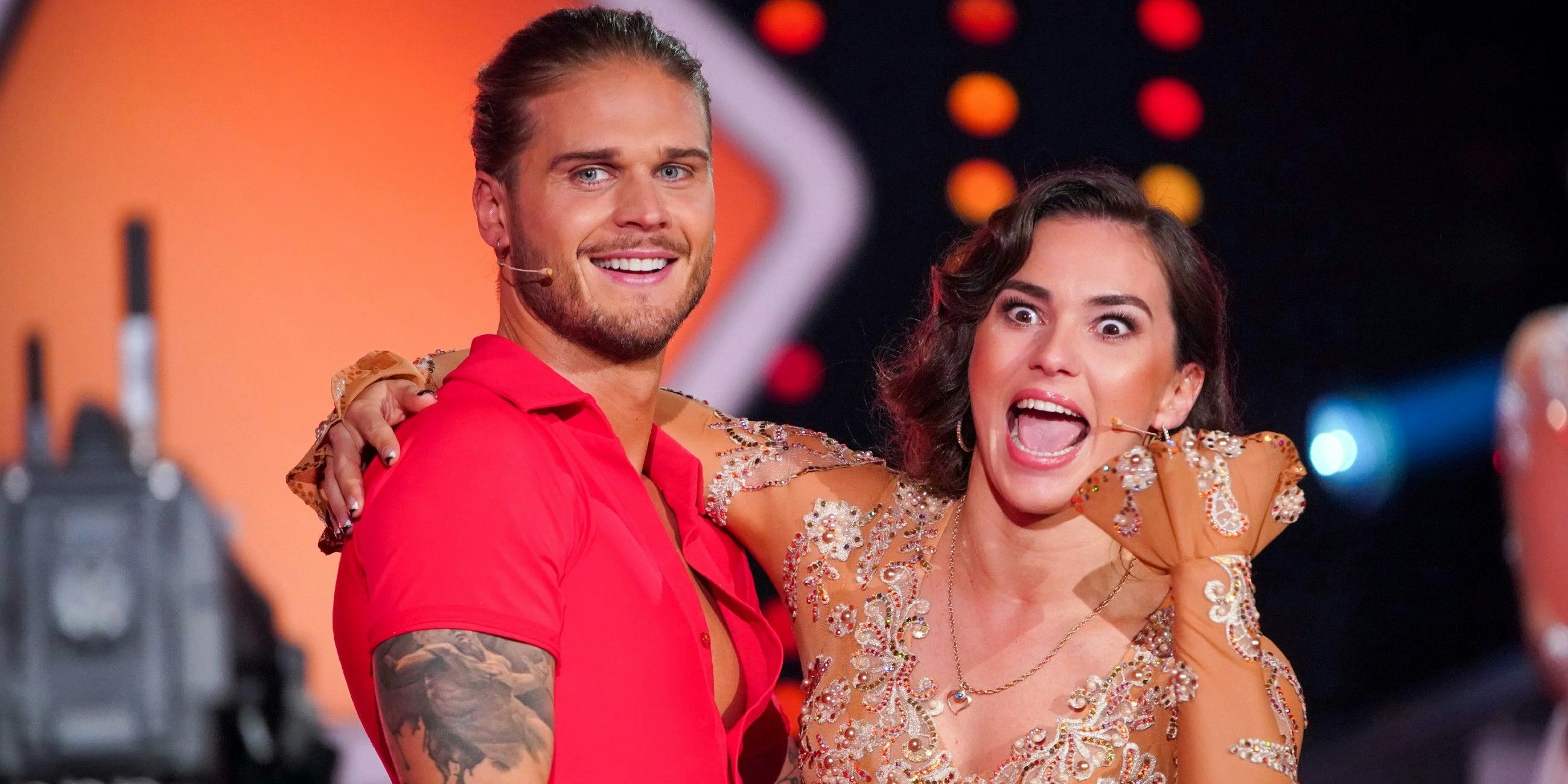 Rúrik Gíslason und Renata Lusin bei "Let's Dance"