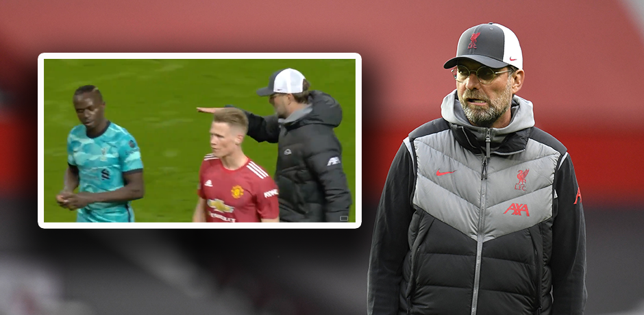 Sadi Mane verweigerte den Handschlag mit Jürgen Klopp. 