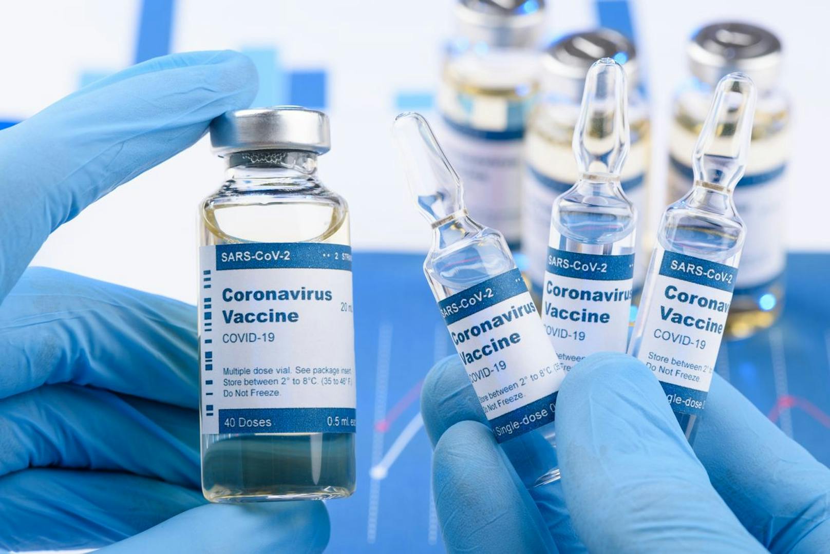 Was passiert, wenn zwei verschiedene Corona-Impfstoffe verabreicht werden, wird derzeit erforscht.<br>