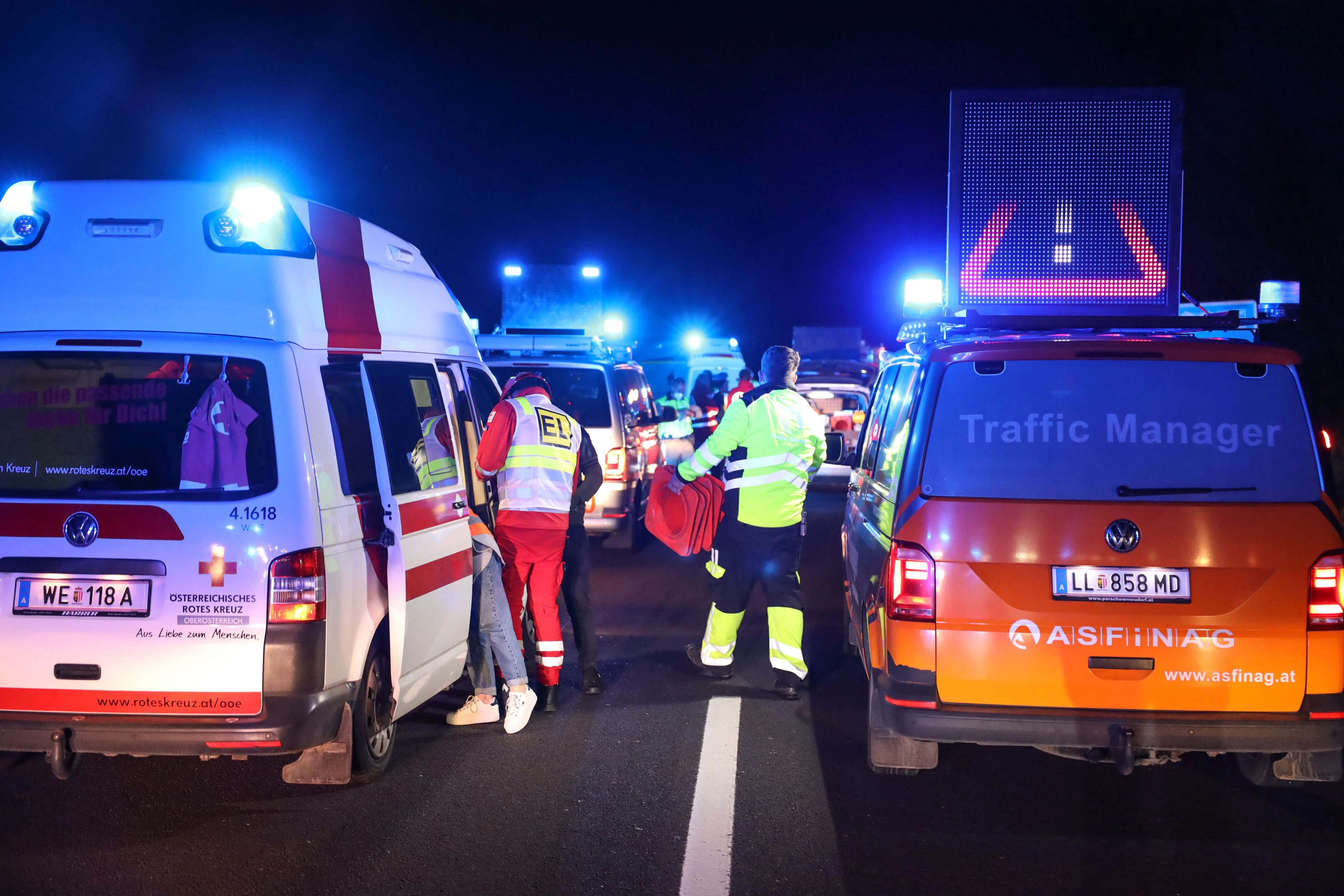 Unfall Innkreisautobahn