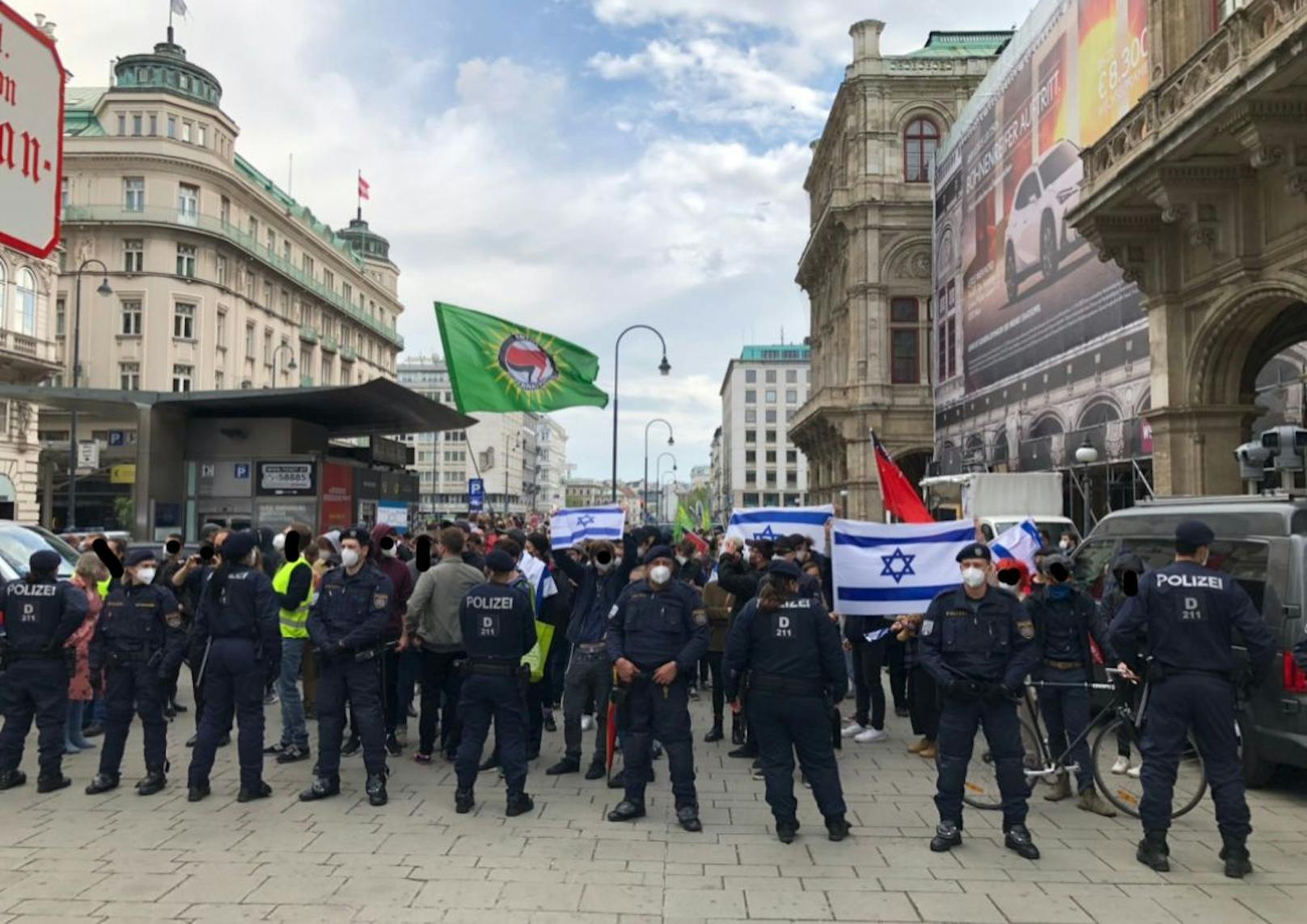 Die Demo "Gegen jeden Antisemitismus"