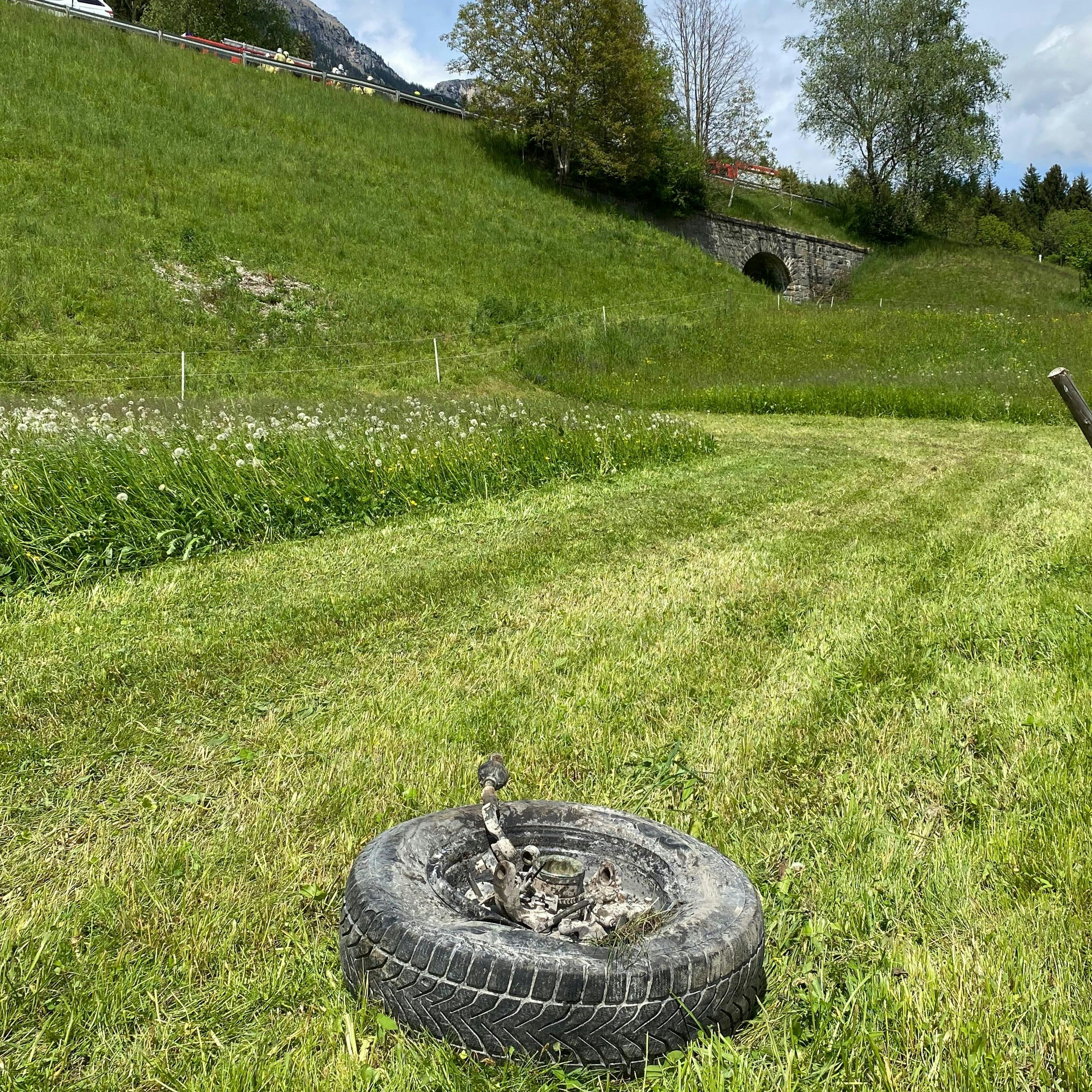Schwerer Verkehrsunfall auf der Achenseebundesstraße-Fotocredit