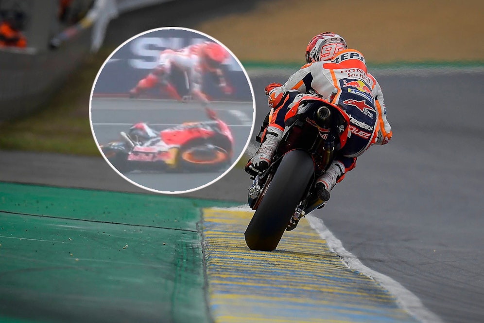 Marc Marquez blieb ohne Punkte.