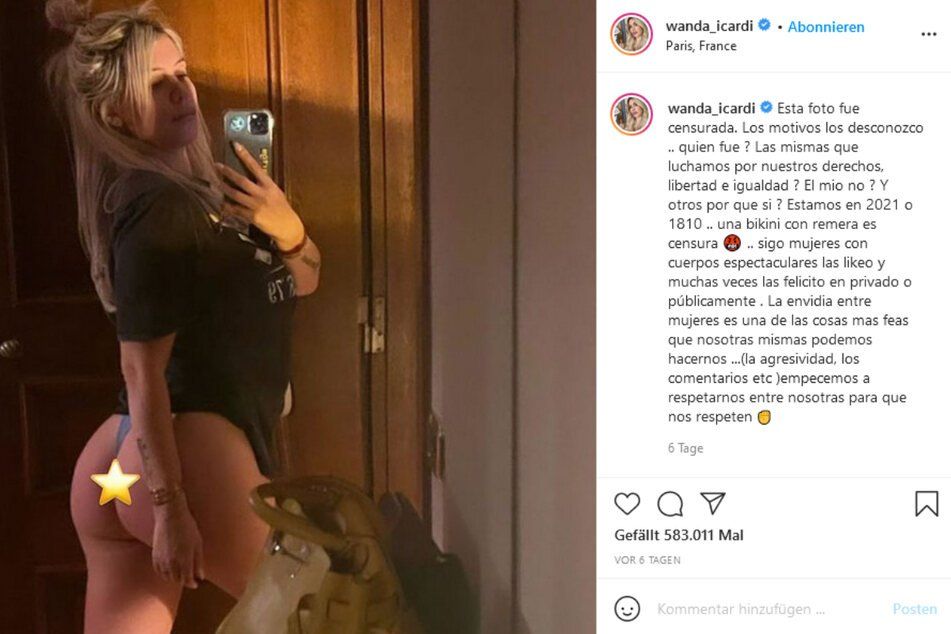 Instagram verpasste dem Bild ein Sternchen