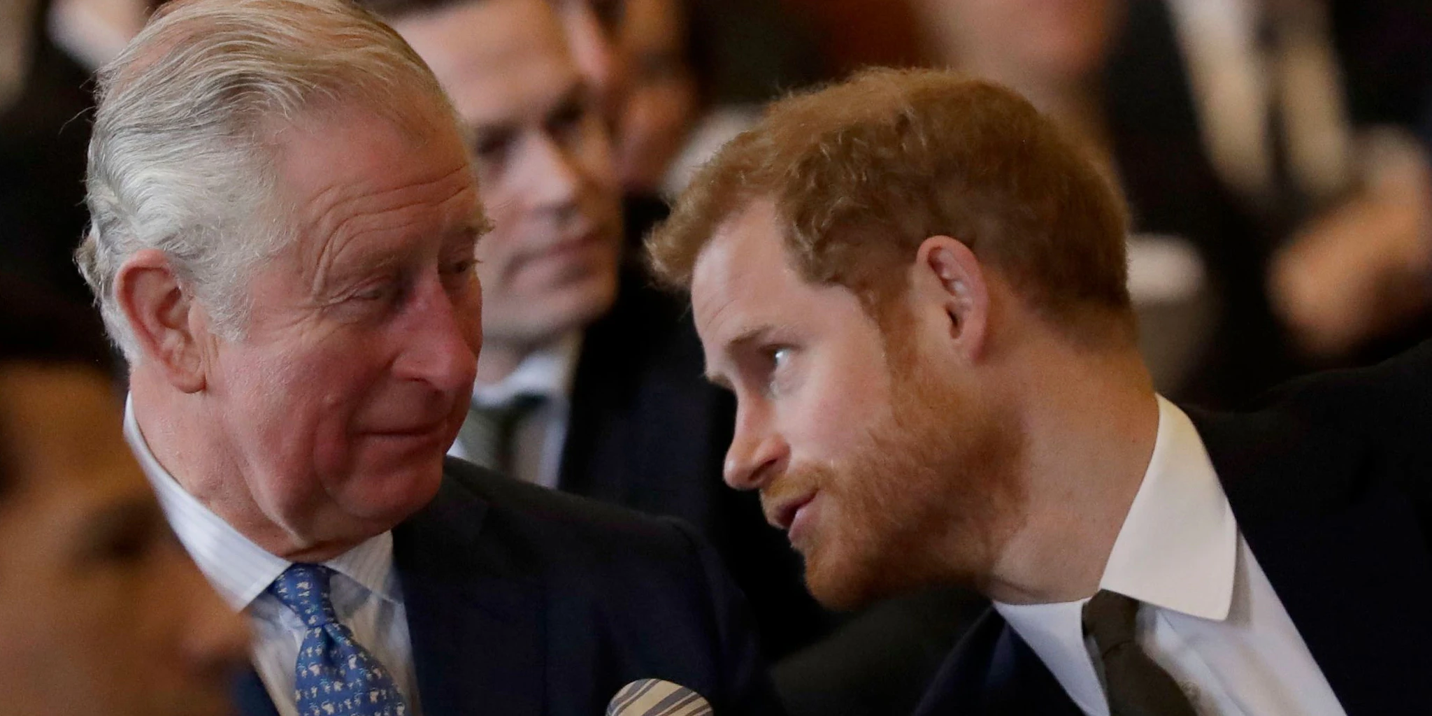 Prinz Charles und Prinz Harry