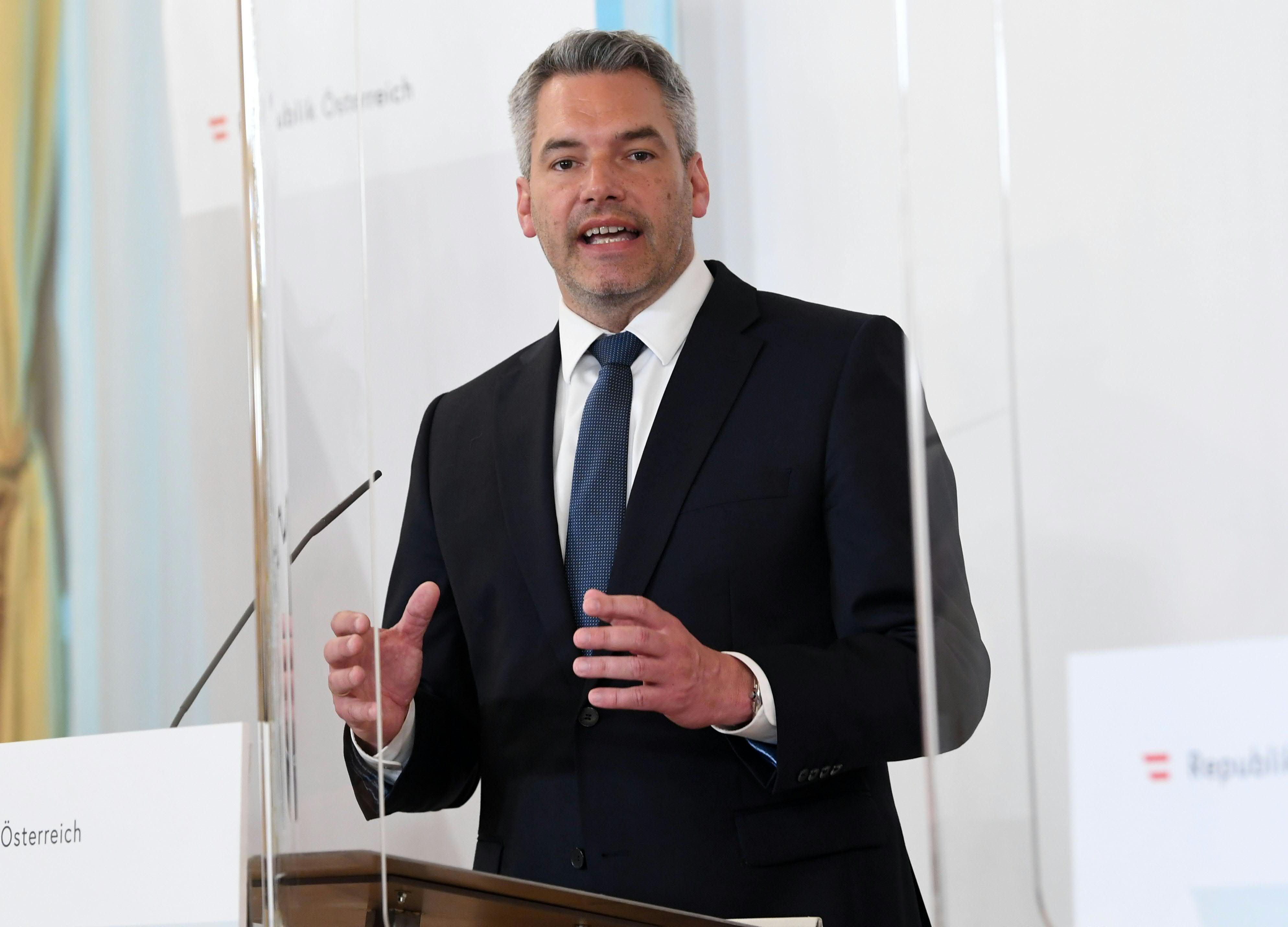 Innenminister Karl Nehammer