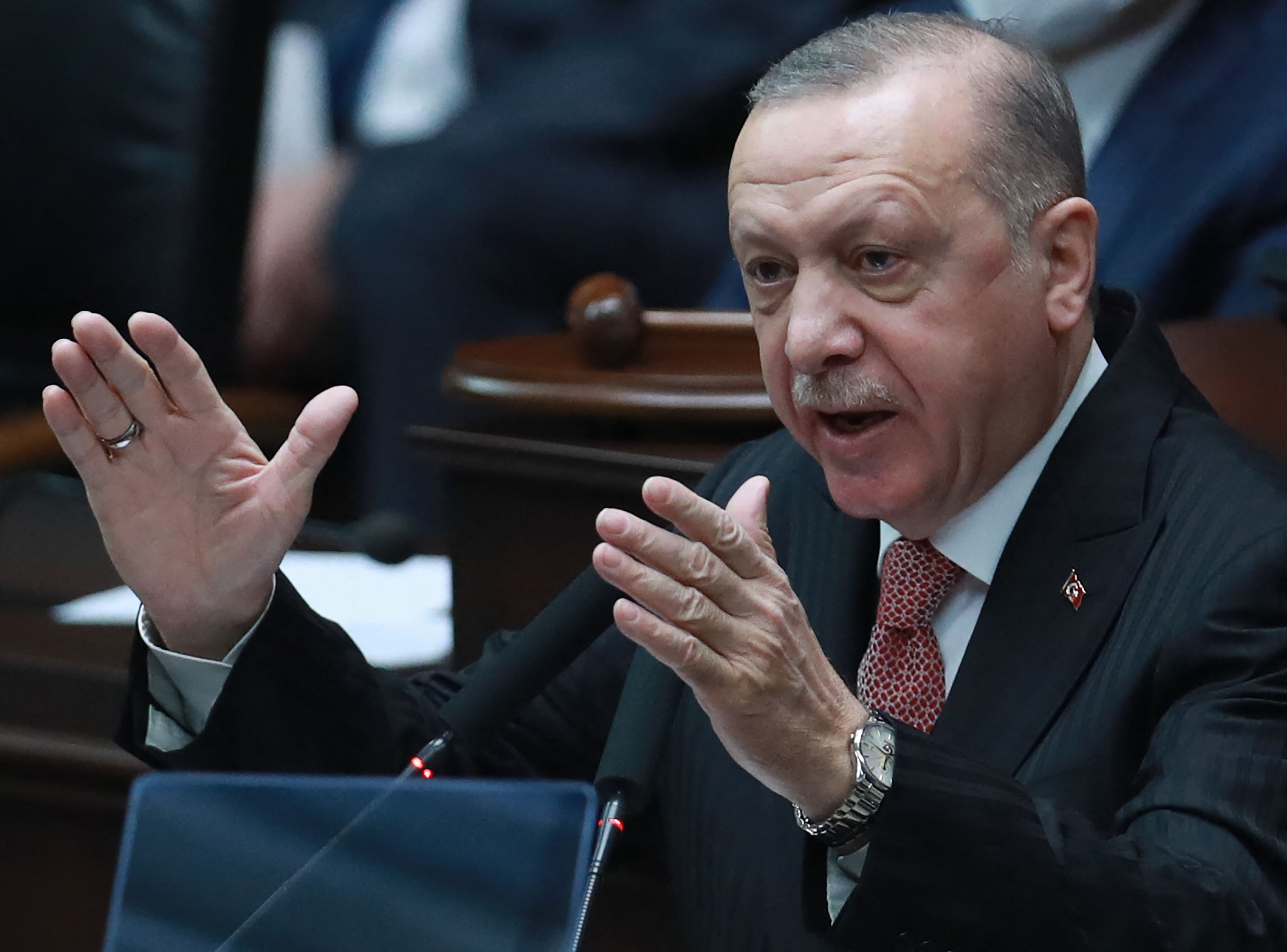 Der türkische Präsident Recep Tayyip Erdogan eskaliert mit Worten weiter.