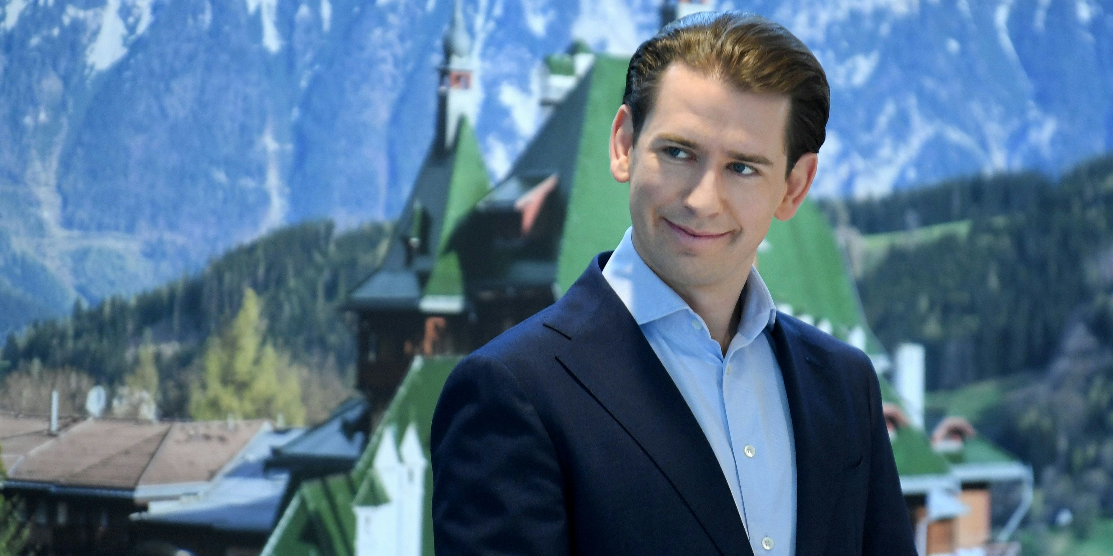 Bundeskanzler Sebastian Kurz.
