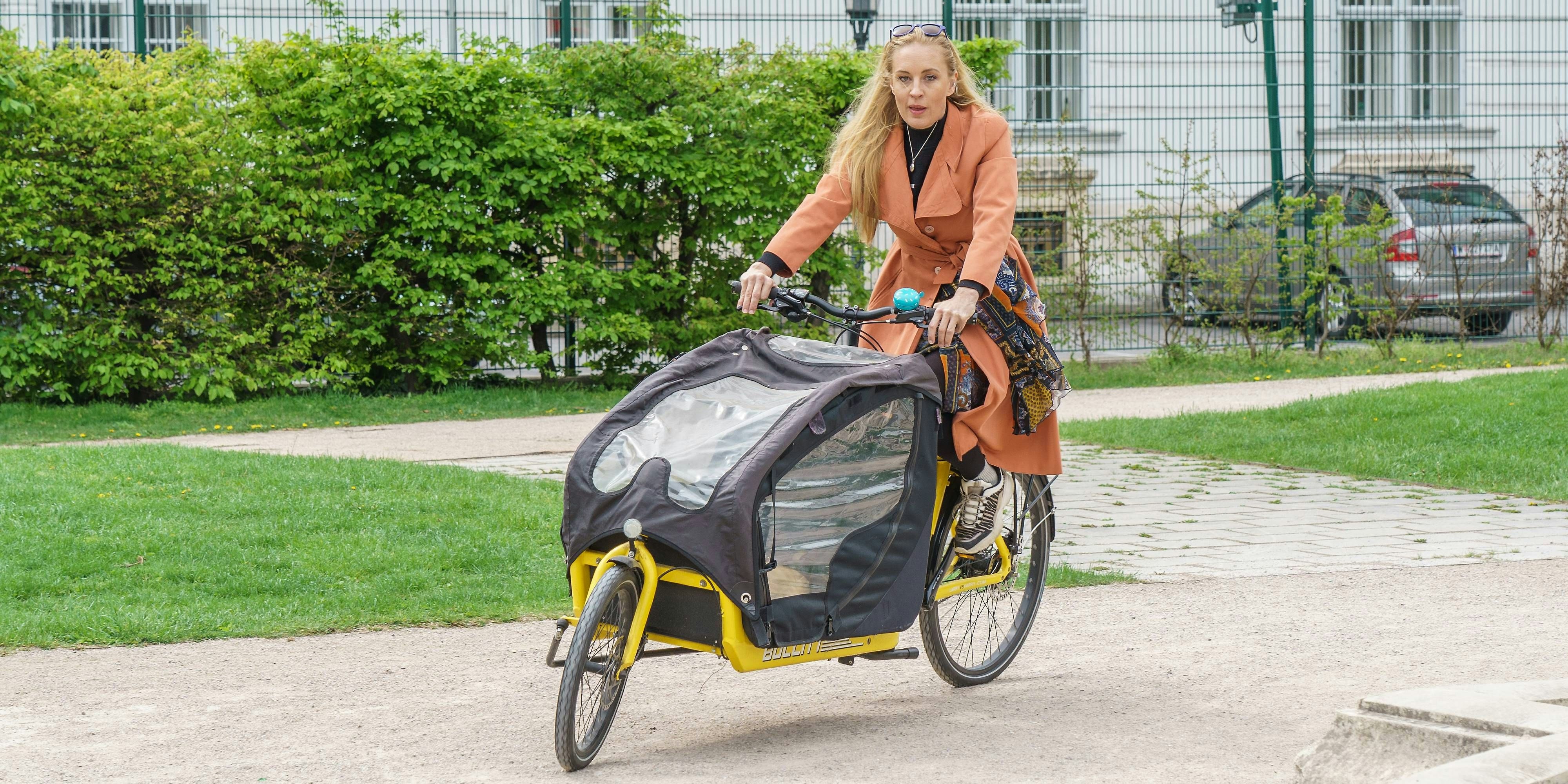 Lilian Klebow trifft "Heute" im Weghuberpark.