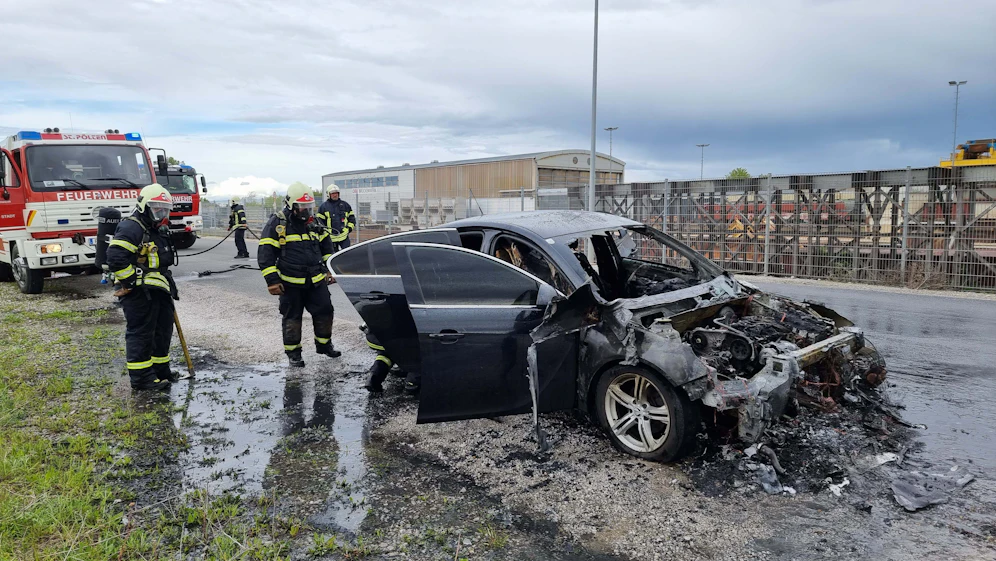 Fahrzeugbrand in St. Pölten