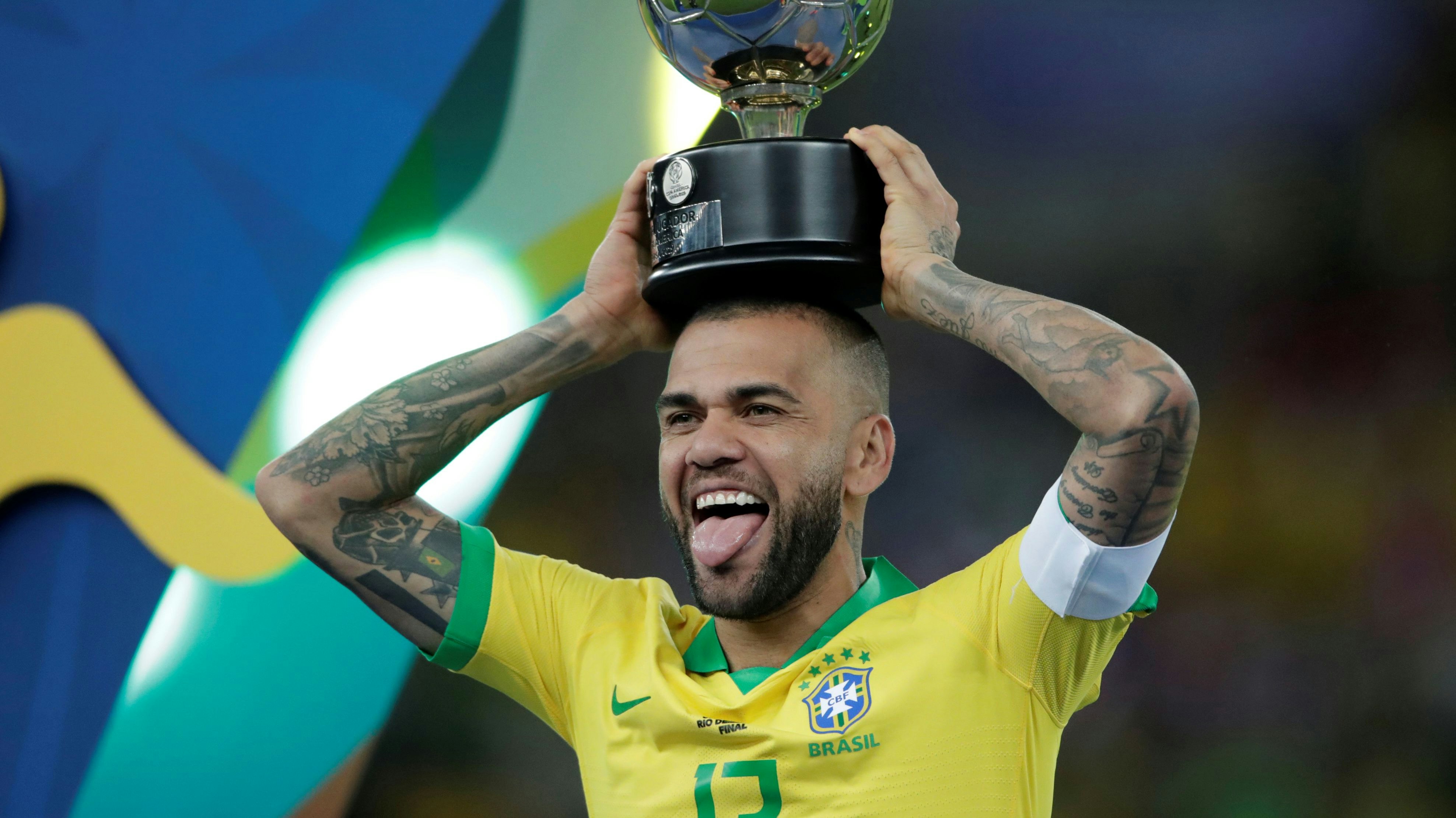 Dani Alves gewann 2019 mit Brasilien die Copa America.