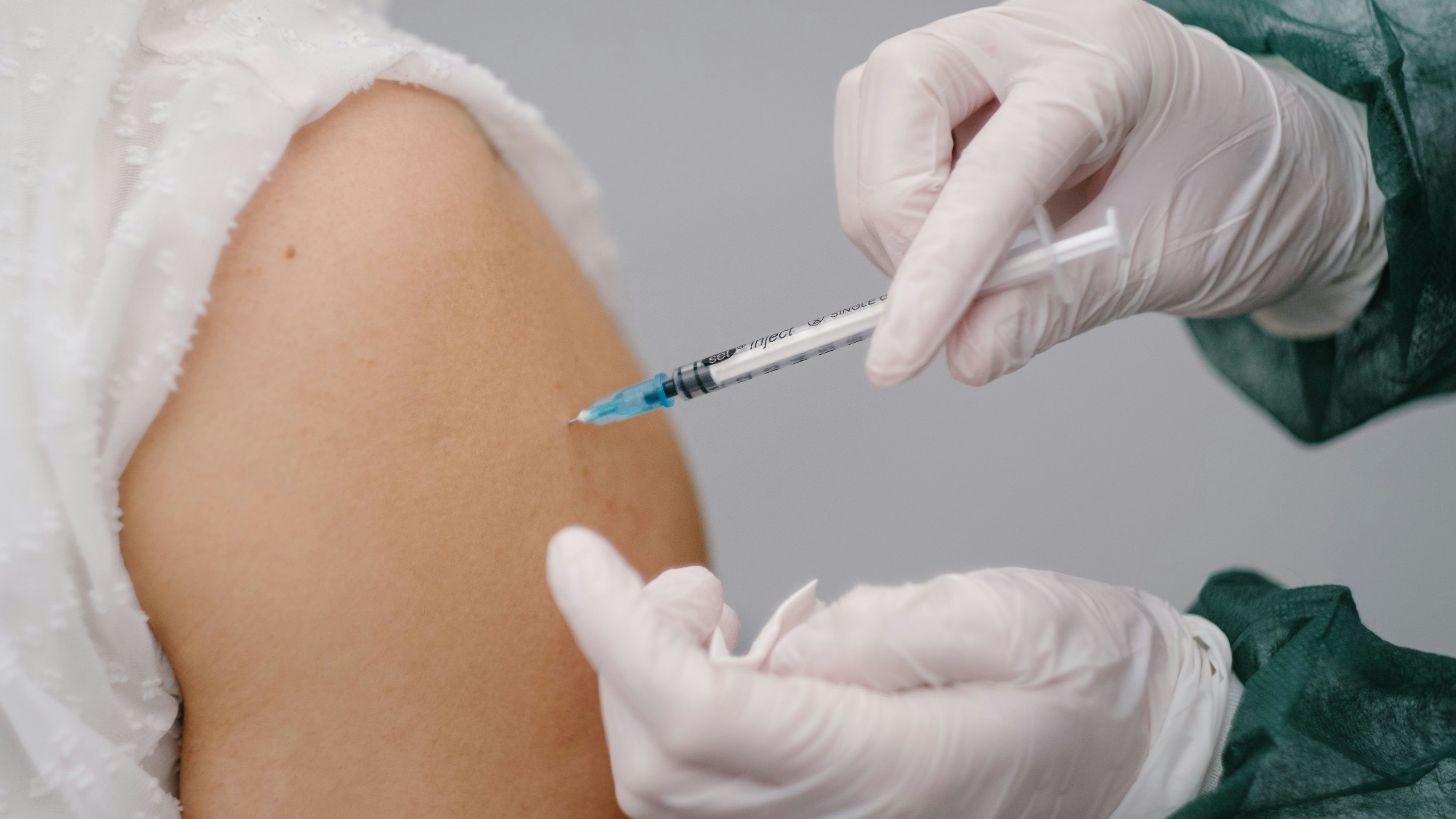 Eine Corona-Impfung.