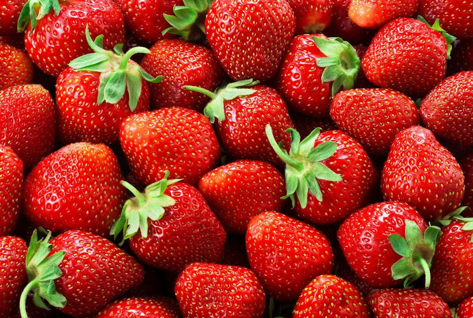 Rot, prall &amp; süß - so schmeckt die perfekte Erdbeere.<br>
