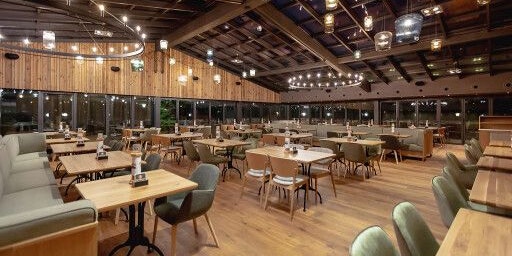 Die "Luftburg" im Wiener Prater.