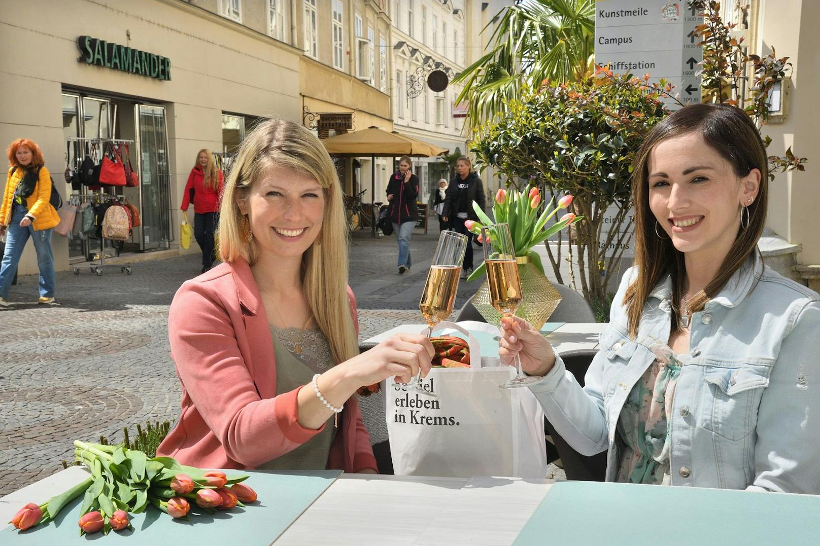 Vorfreude auf die Öffnungen in der Kremser Altstadt