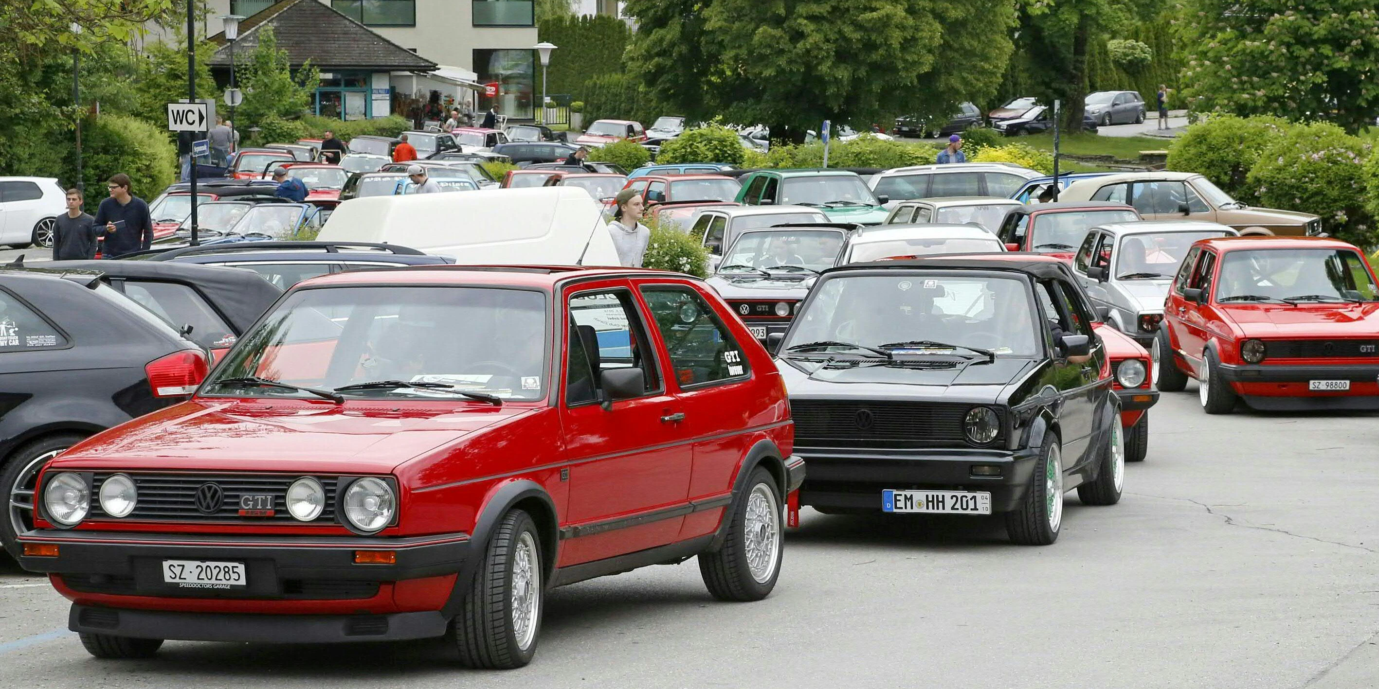 Das GTI-Treffen in Kärnten.