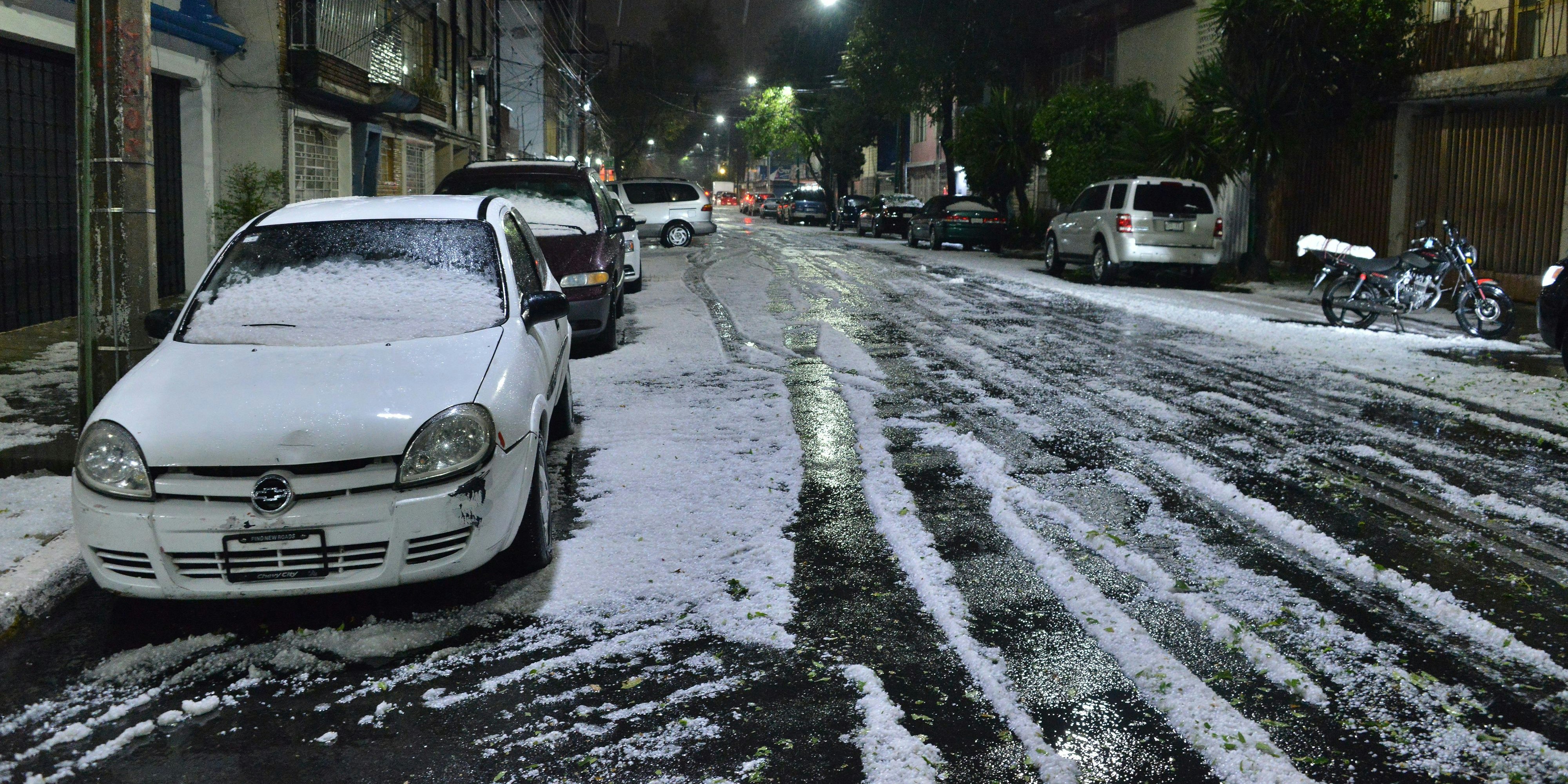 Hagelunwetter in Mexiko