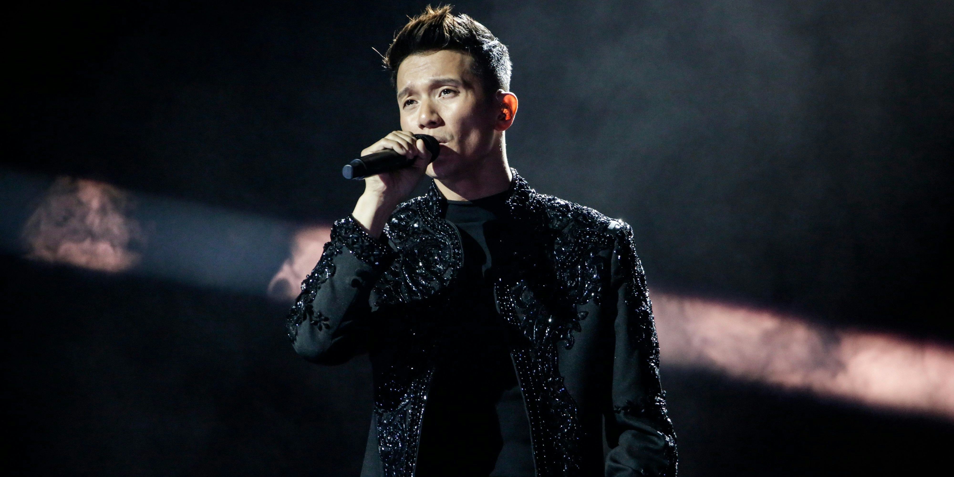 Vincent Bueno geht entspannt in das heutige ESC-Halbfinale.