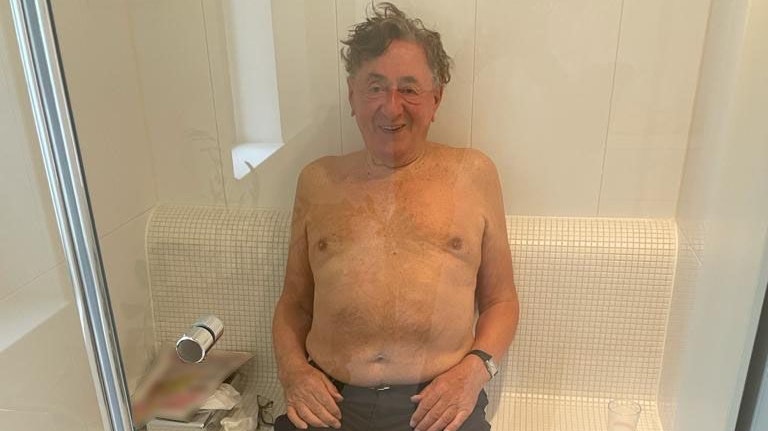 Richard Lugner in der Salzkammer