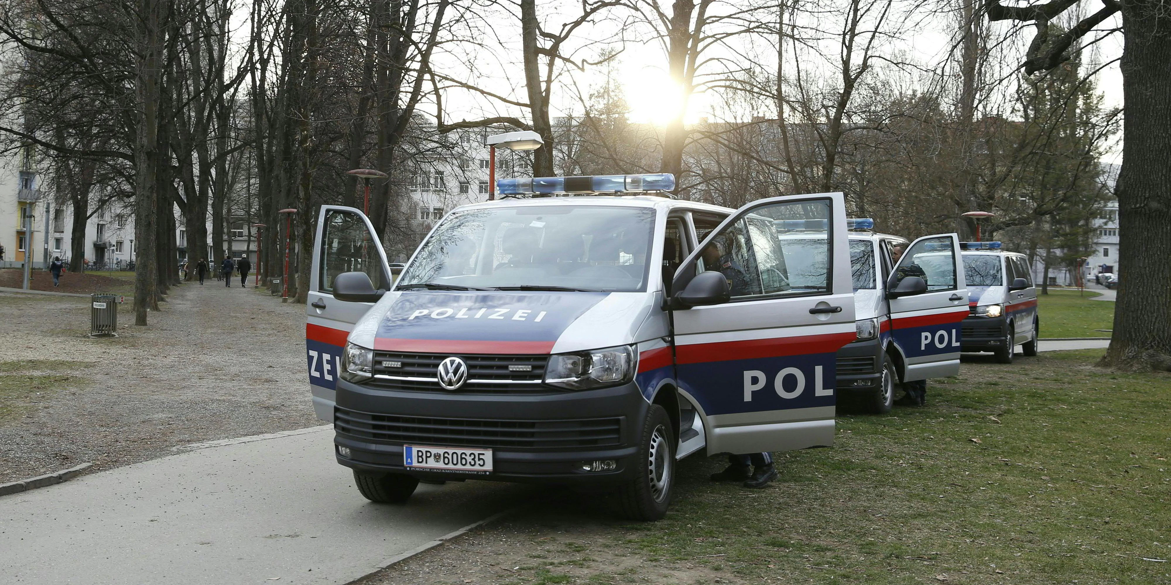 Die Polizei löste die Veranstaltung auf.