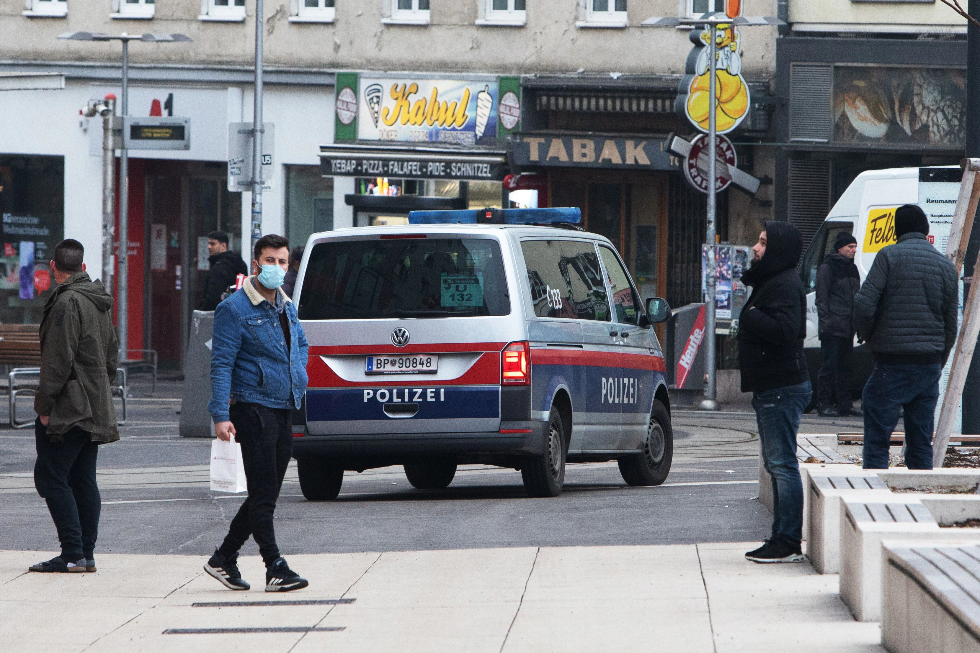 Polizei-Streife in Favoriten (Archivfoto)
