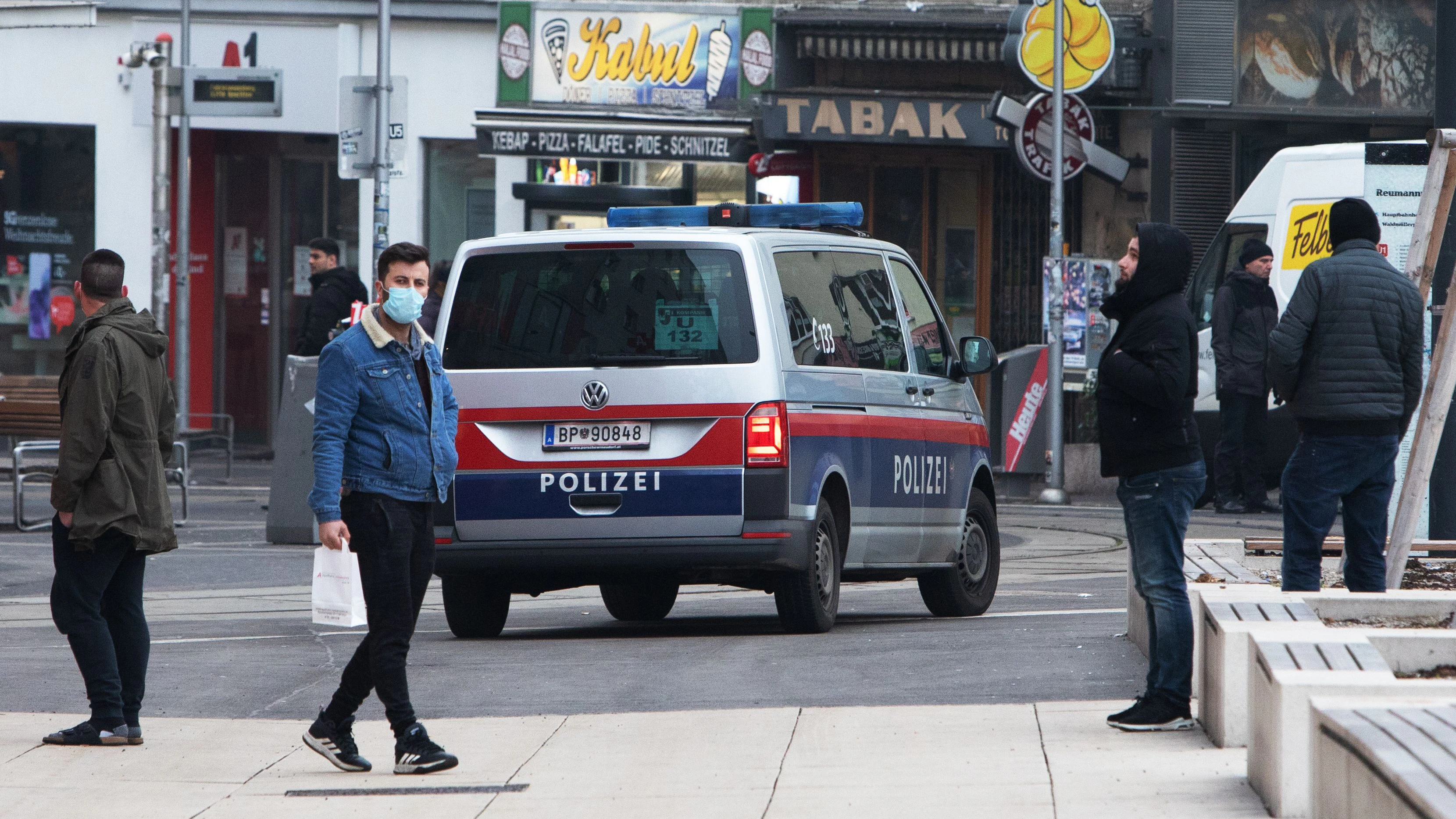 Polizei-Streife in Favoriten (Archivfoto)