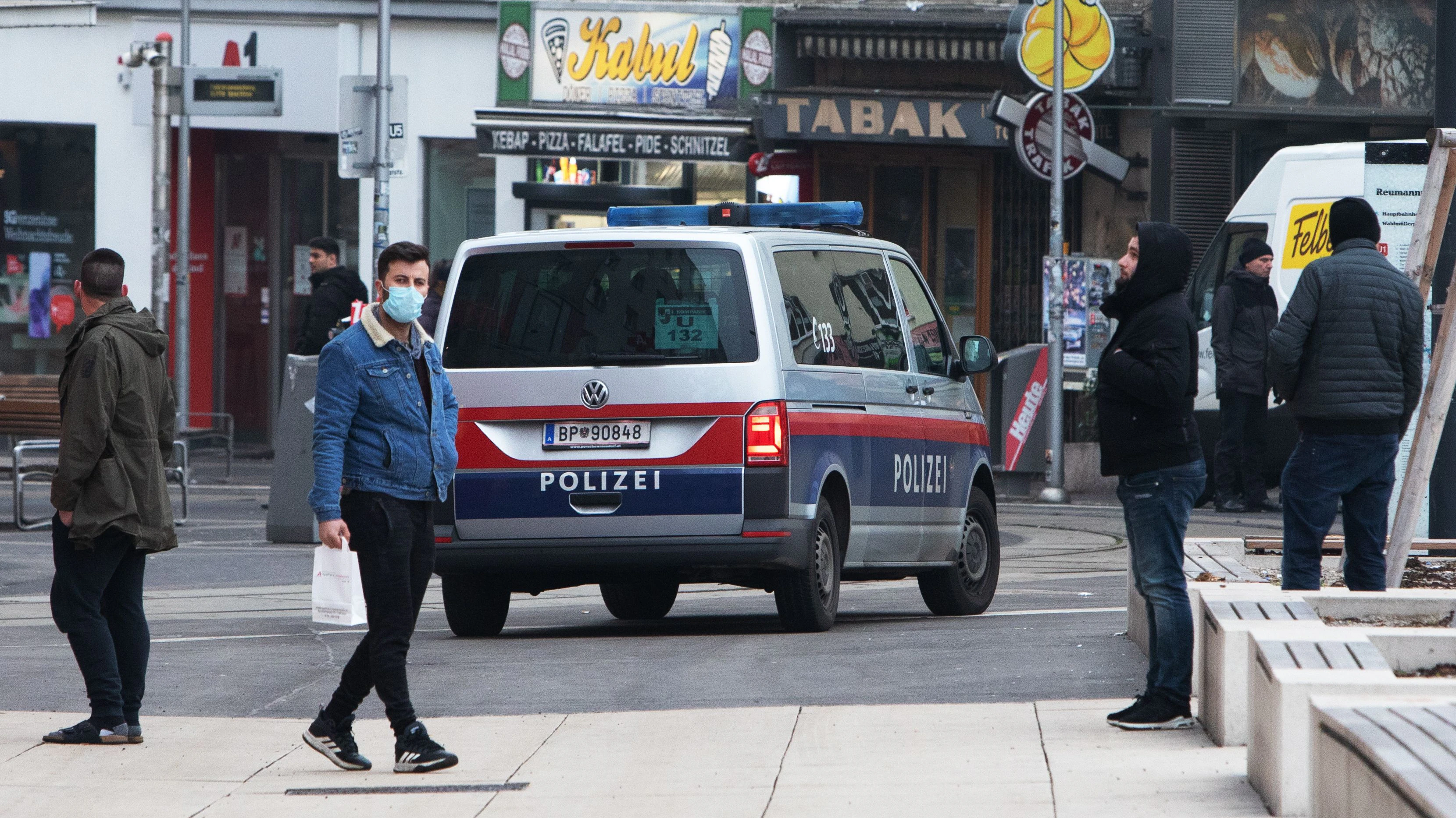 Polizei-Streife in Favoriten (Archivfoto)