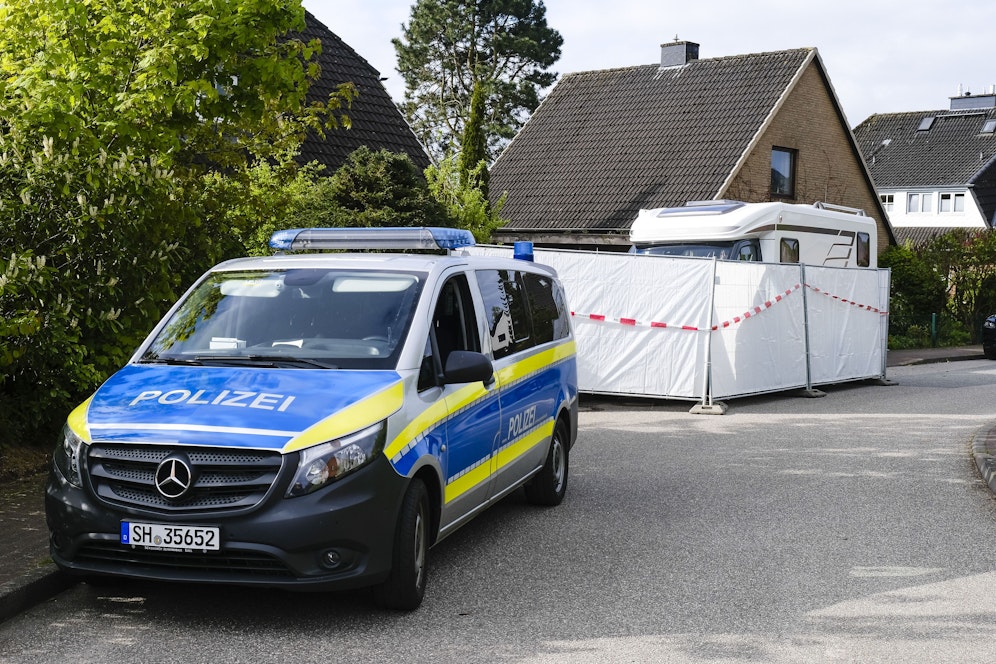 Hier wurden die beiden Leichen am Mittwoch gefunden.&nbsp;