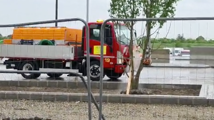 50 Tankfahrzeuge der Stadt sind täglich im Einsatz.