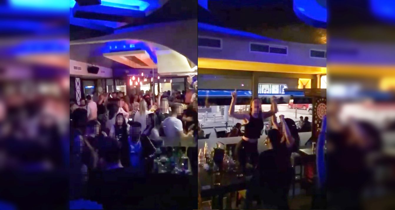 Party-Stimmung auf der Balkan-Partymeile in Ottakring