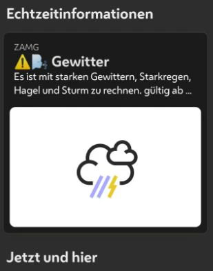 ZAMG-Alarm