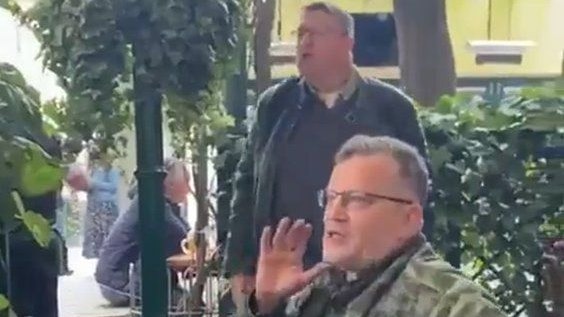 Gottfried Küssel im Schweizerhaus