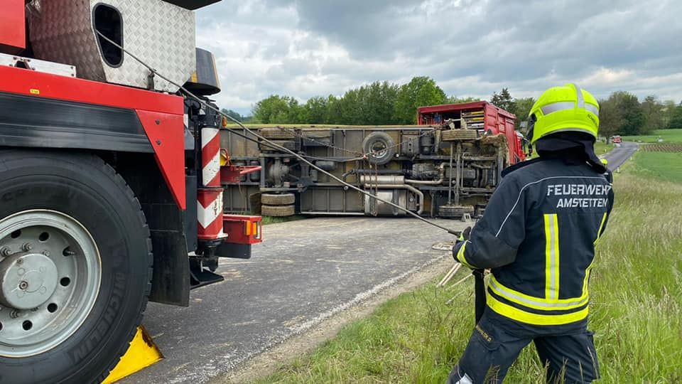 Zwei Wehren standen im Einsatz.