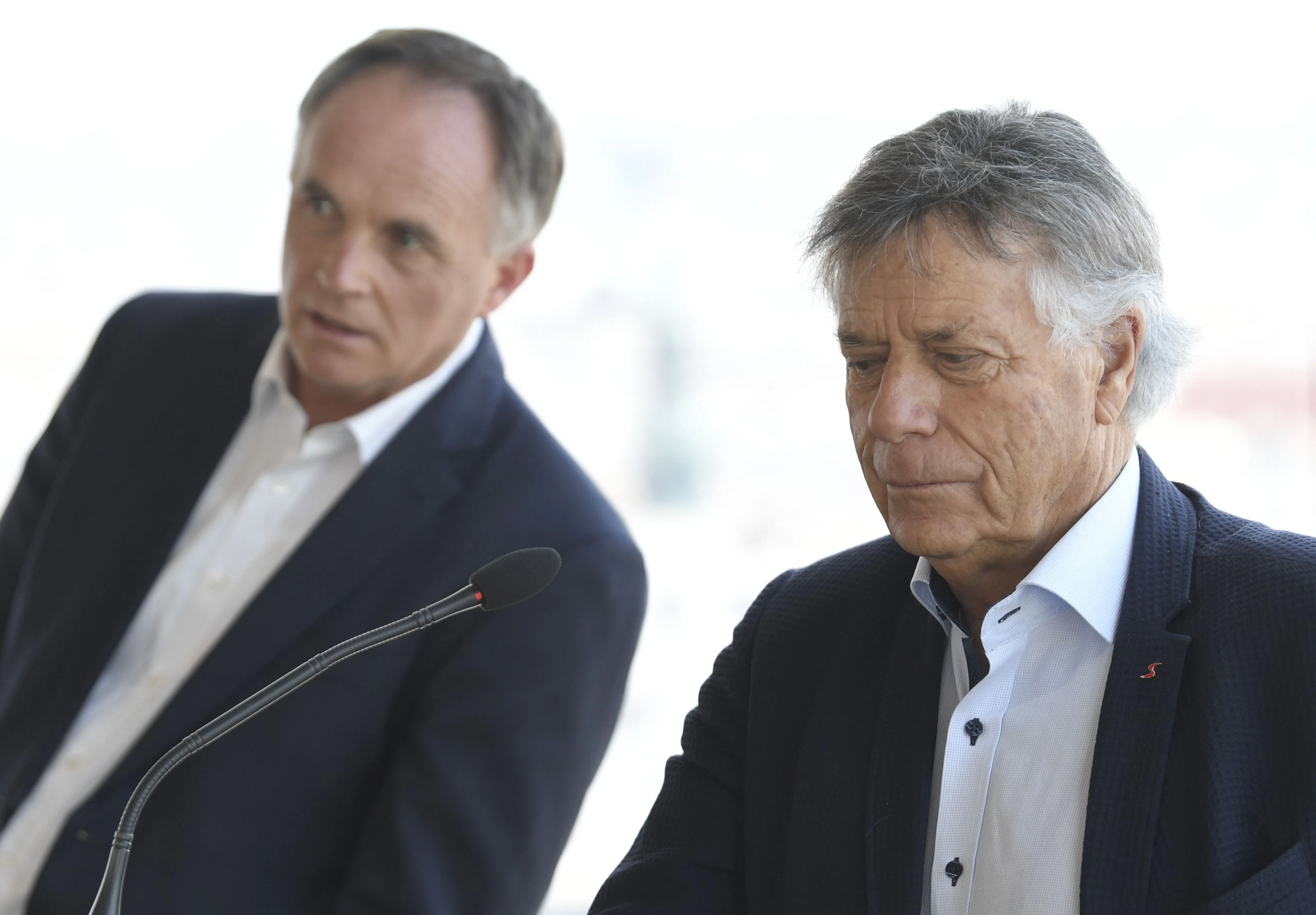Peter Schröcksnadel mit Karl Schmidhofer