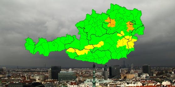 Unwetter-Alarm! Hagel-Gewitter zieht nach Wien - Wetter | heute.at