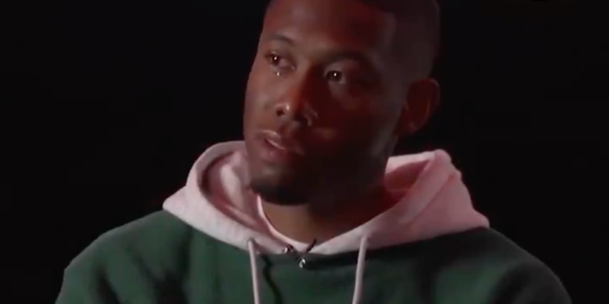 David Alaba vergießt zum Abschied Tränen.