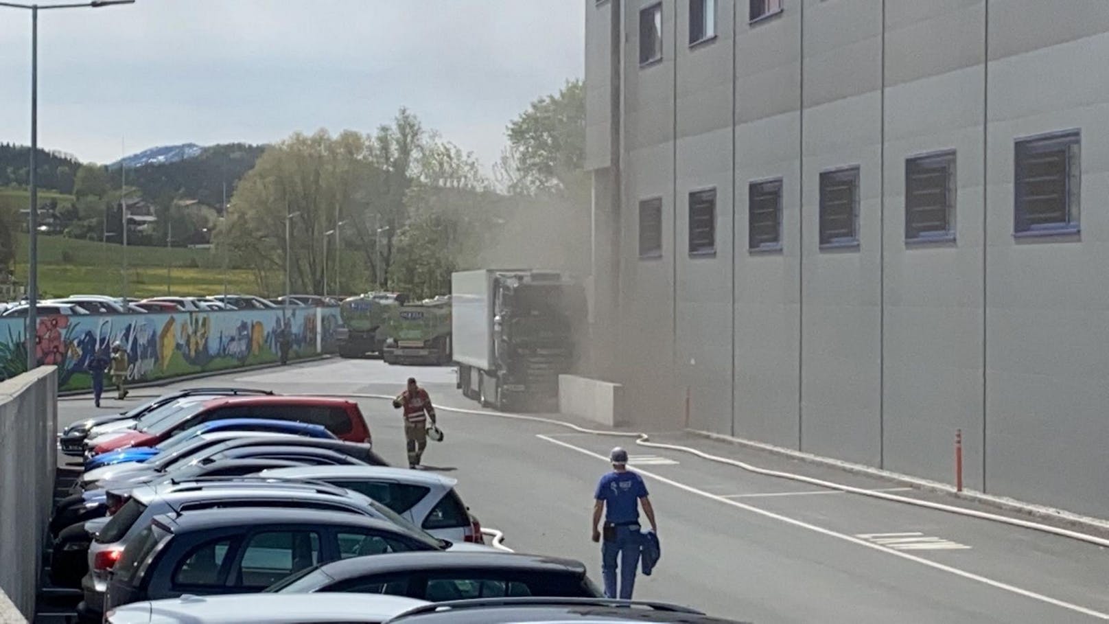 In der Käserei Woerle in Henndorf (Flachgau) ist am Freitag ein Brand ausgebrochen.