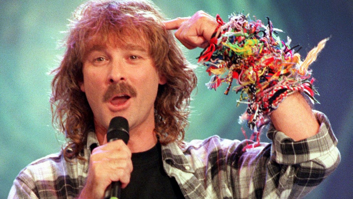 Wahnsinn, <strong>Wolfgang Petry</strong> in den 1990er-Jahren: Seine Freundschaftsbänder waren Kult!