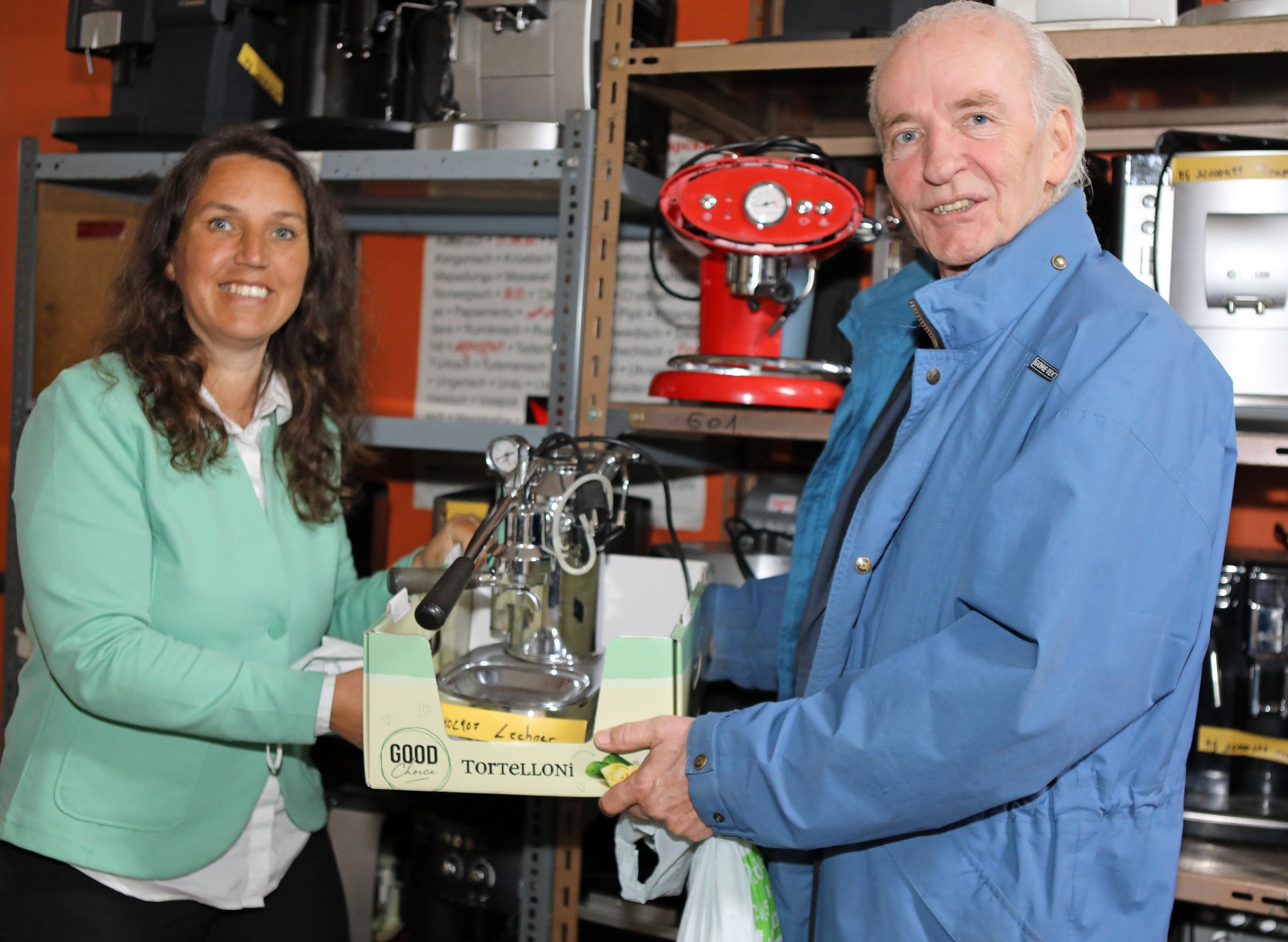 Grünen-Nationalratsabgeordnete Ulrike Fischer und Sozialökonom Sepp Eisenriegler.         