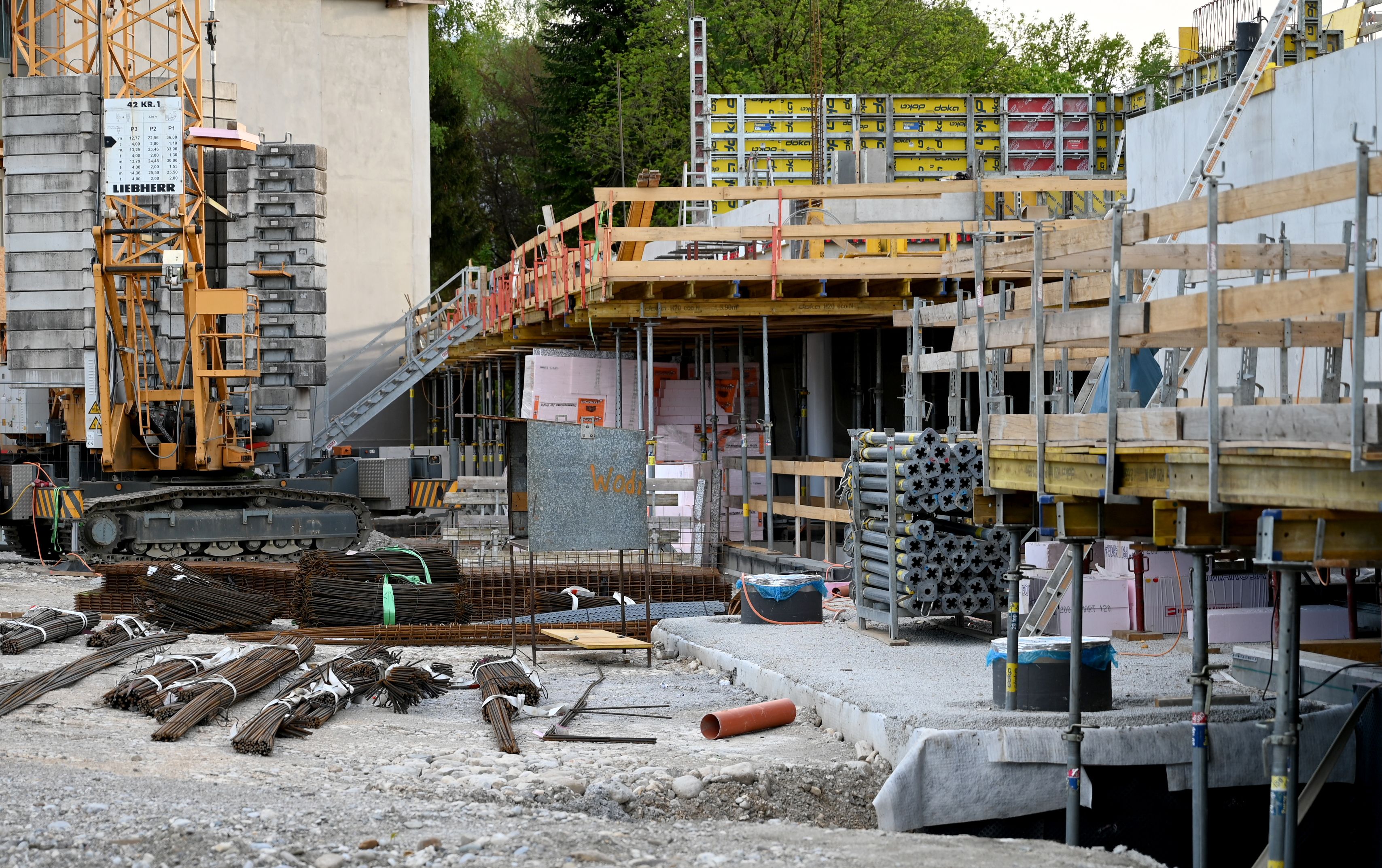 Baumaterialien fehlen oder sind viel zu teuer geworden.