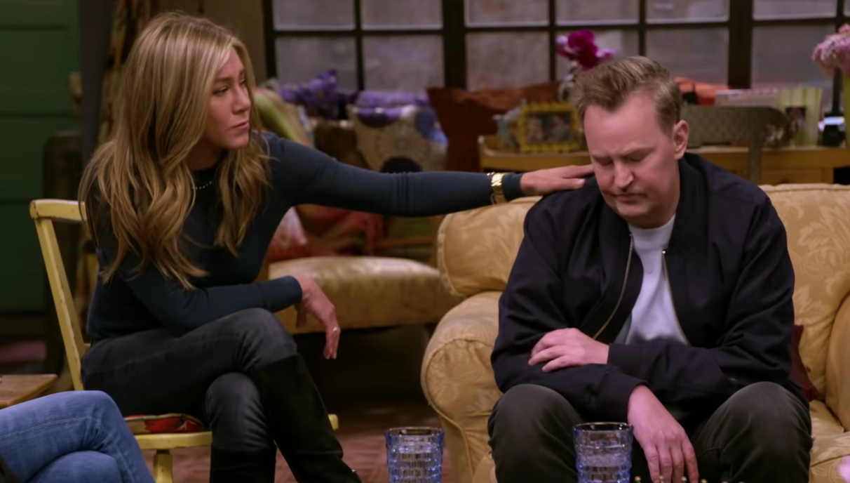 Macht sich auch Jennifer Aniston Sorgen um Matthew Perry 