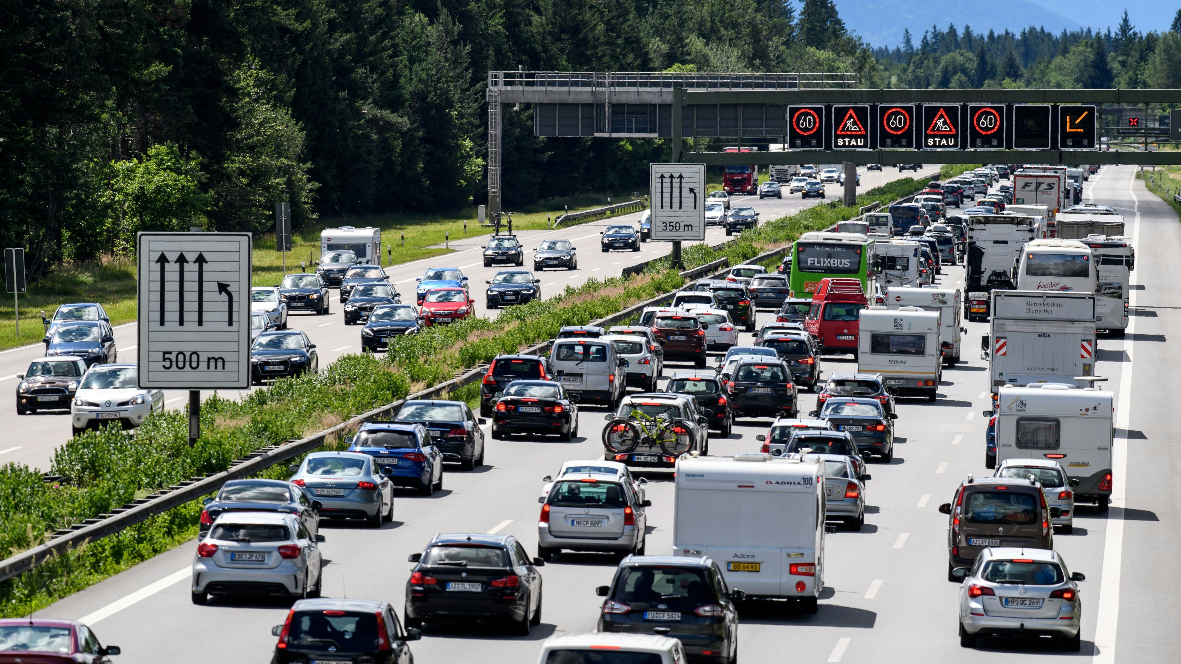 Stau auf der Brenner Autobahn (Symbolbild)