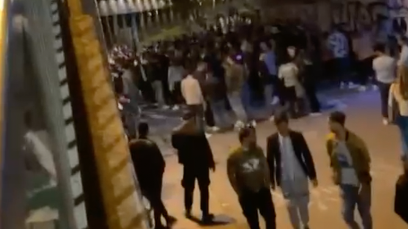 Unter einer Brücke am Donaukanal wurde ein Rave veranstaltet