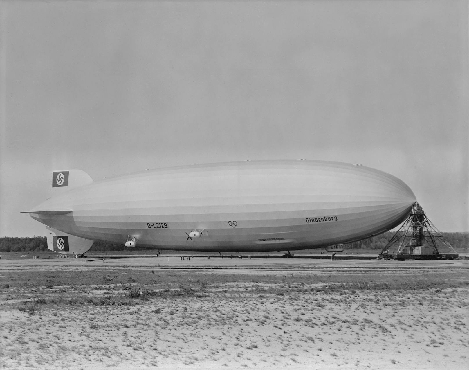 Gebaut wurde die Hindenburg zwischen 1932 und 1936.