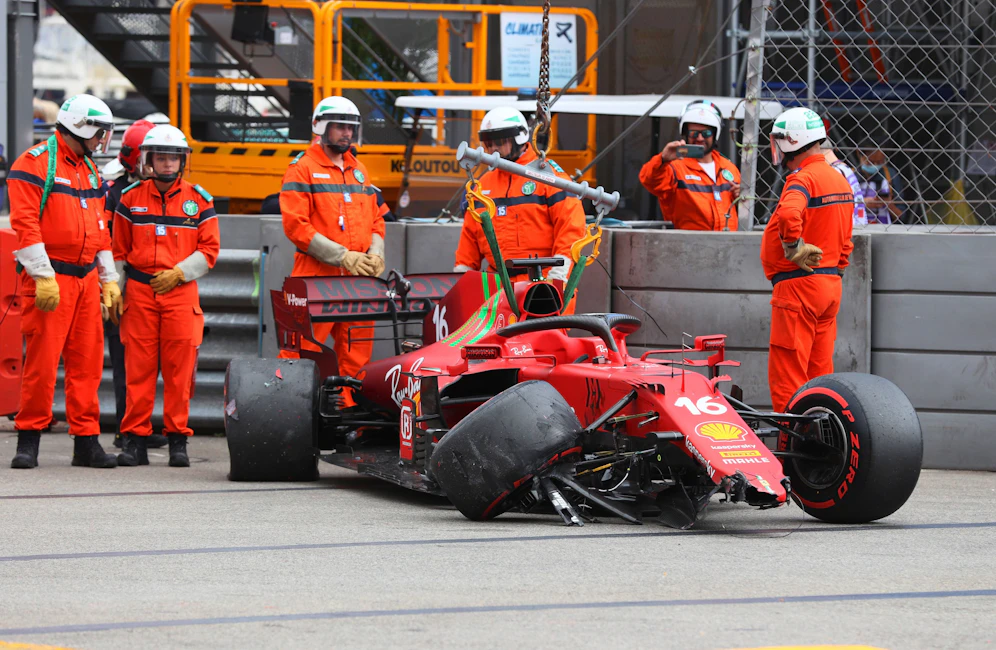 Der Ferrari von Charles Leclerc