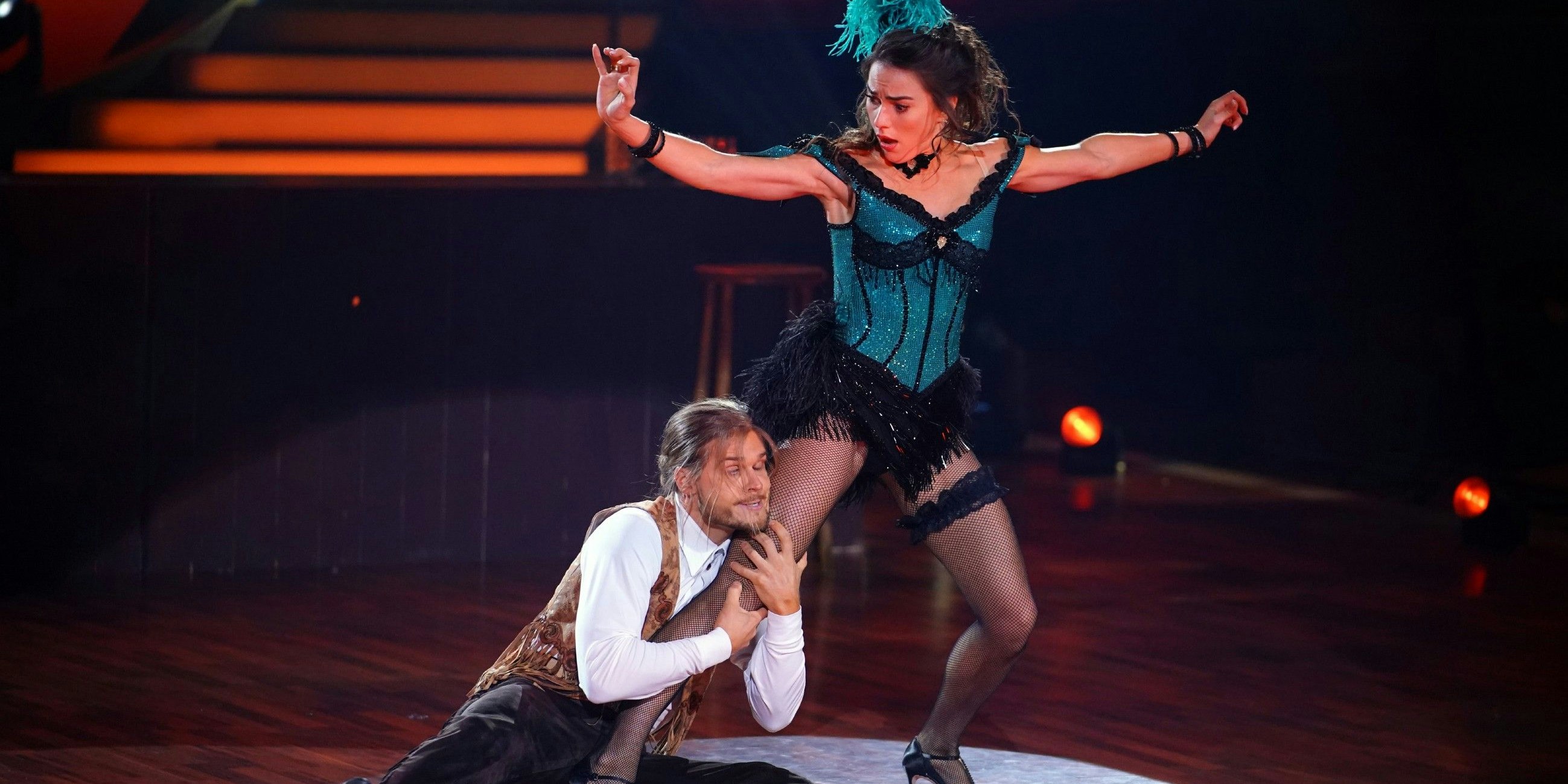 Rúrik Gíslason und Renata Lusin am 21.5.2021 bei "Let's Dance"