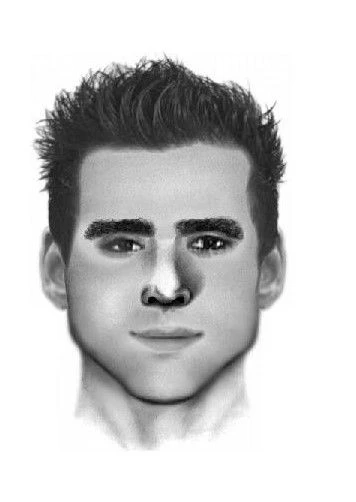 Ein Phantombild des Verdächtigen